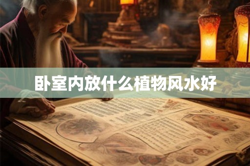 卧室内放什么植物风水好