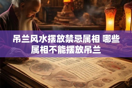 吊兰风水摆放禁忌属相 哪些属相不能摆放吊兰 吊兰风水摆放禁忌属相 哪些属相不能摆放吊兰