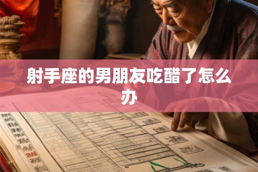 射手座的男朋友吃醋了怎么办