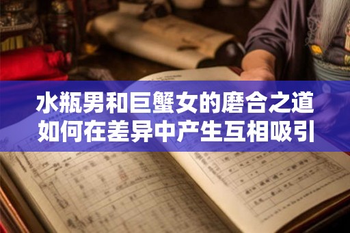 水瓶男和巨蟹女的磨合之道如何在差异中产生互相吸引？