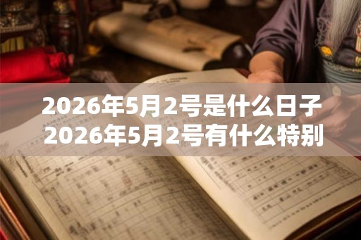 2026年5月2号是什么日子 2026年5月2号有什么特别意义