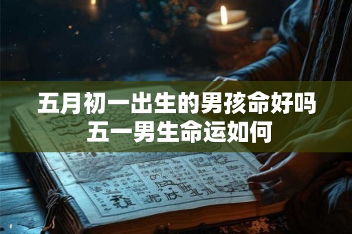 五月初一出生的男孩命好吗 五一男生命运如何