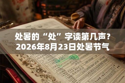处暑的“处”字读第几声?2026年8月23日处暑节气出伏了吗? 处暑的“处”字读第几声?2026年8月23日处暑节气出伏了吗?