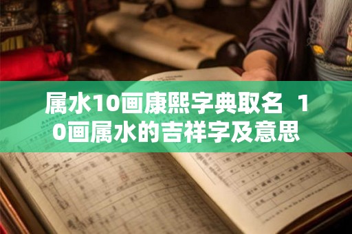 属水10画康熙字典取名  10画属水的吉祥字及意思