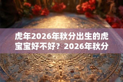 虎年2026年秋分出生的虎宝宝好不好？2026年秋分出生命理