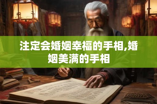 注定会婚姻幸福的手相,婚姻美满的手相
