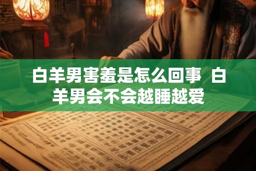 白羊男害羞是怎么回事  白羊男会不会越睡越爱