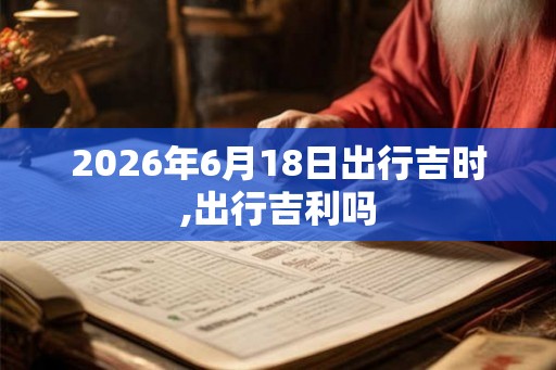 2026年6月18日出行吉时,出行吉利吗