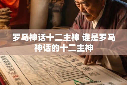 罗马神话十二主神 谁是罗马神话的十二主神 罗马神话十二主神 谁是罗马神话的十二主神