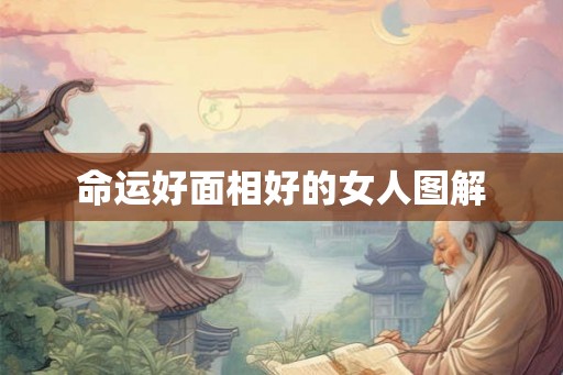 命运好面相好的女人图解 命运好面相好的女人图解