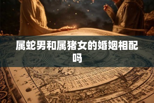 属蛇男和属猪女的婚姻相配吗 属蛇男和属猪女的婚姻相配吗