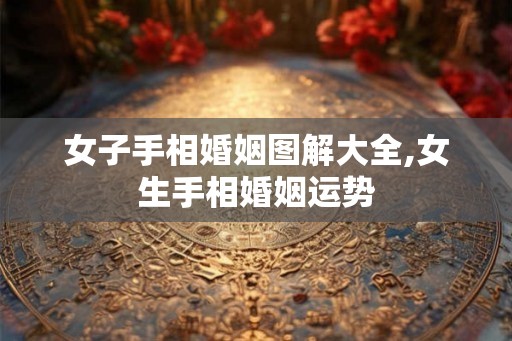 女子手相婚姻图解大全,女生手相婚姻运势