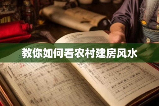 教你如何看农村建房风水