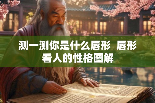 测一测你是什么唇形  唇形看人的性格图解