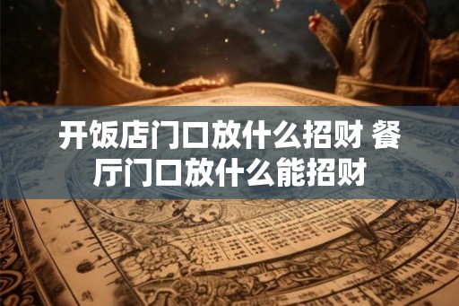 开饭店门口放什么招财 餐厅门口放什么能招财 开饭店门口放什么招财 餐厅门口放什么能招财