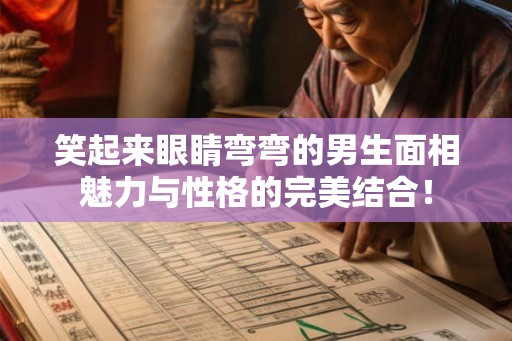 笑起来眼睛弯弯的男生面相魅力与性格的完美结合! 笑起来眼睛弯弯的男生面相魅力与性格的完美结合!