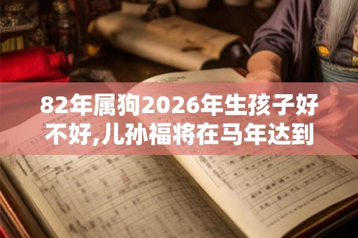 82年属狗2026年生孩子好不好,儿孙福将在马年达到顶峰