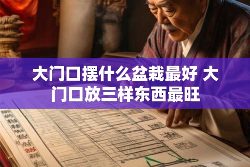 大门口摆什么盆栽最好 大门口放三样东西最旺 大门口摆什么盆栽最好 大门口放三样东西最旺