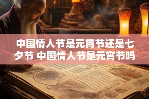 中国情人节是元宵节还是七夕节 中国情人节是元宵节吗 中国情人节是元宵节还是七夕节 中国情人节是元宵节吗