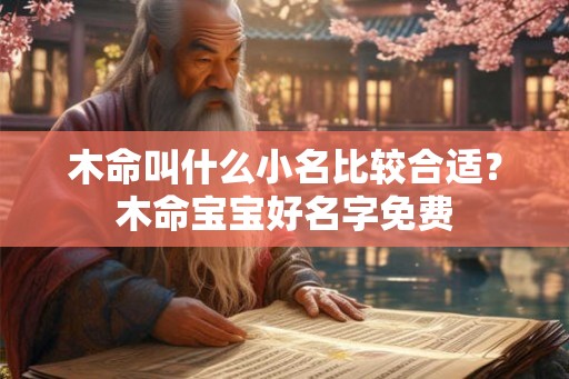 木命叫什么小名比较合适?木命宝宝好名字免费 木命叫什么小名比较合适?木命宝宝好名字免费