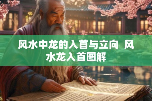 风水中龙的入首与立向  风水龙入首图解