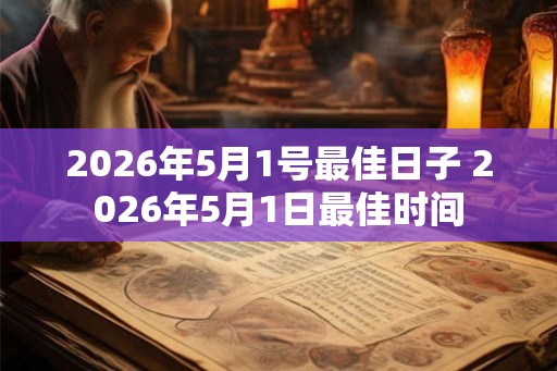 2026年5月1号最佳日子 2026年5月1日最佳时间