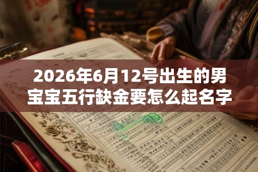 2026年6月12号出生的男宝宝五行缺金要怎么起名字 2026年6月12号出生的男宝宝五行缺金要怎么起名字
