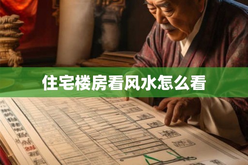 住宅楼房看风水怎么看