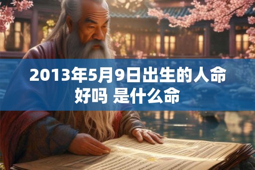 2013年5月9日出生的人命好吗 是什么命