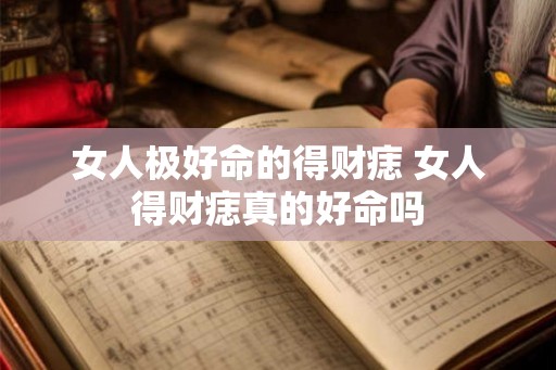 女人极好命的得财痣 女人得财痣真的好命吗