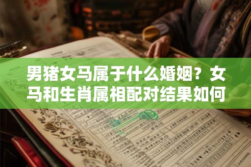 男猪女马属于什么婚姻？女马和生肖属相配对结果如何？
