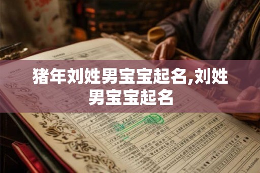 猪年刘姓男宝宝起名,刘姓男宝宝起名