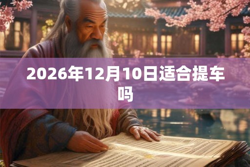 2026年12月10日适合提车吗