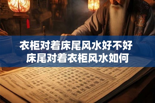 衣柜对着床尾风水好不好 床尾对着衣柜风水如何