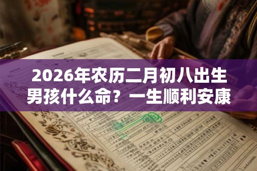2026年农历二月初八出生男孩什么命？一生顺利安康吗？