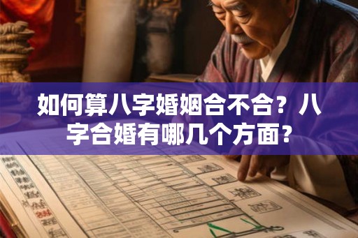 如何算八字婚姻合不合？八字合婚有哪几个方面？