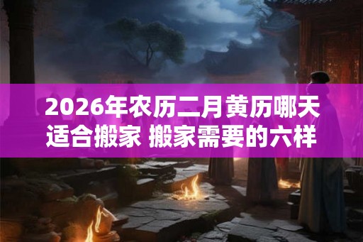 2026年农历二月黄历哪天适合搬家 搬家需要的六样水果