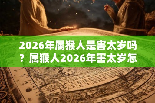 2026年属猴人是害太岁吗？属猴人2026年害太岁怎么破？