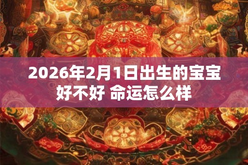 2026年2月1日出生的宝宝好不好 命运怎么样