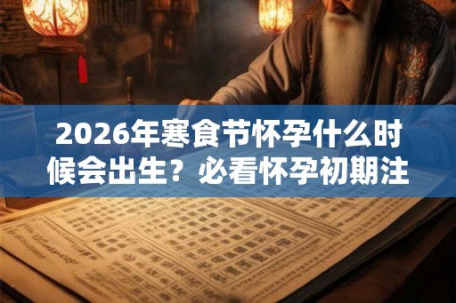 2026年寒食节怀孕什么时候会出生？必看怀孕初期注意事项！