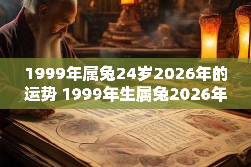 1999年属兔24岁2026年的运势 1999年生属兔2026年运势如何