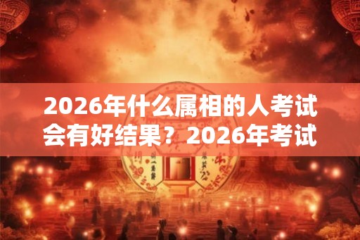 2026年什么属相的人考试会有好结果?2026年考试最旺的生肖 2026年什么属相的人考试会有好结果?2026年考试最旺的生肖