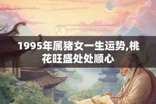 1995年属猪女一生运势,桃花旺盛处处顺心