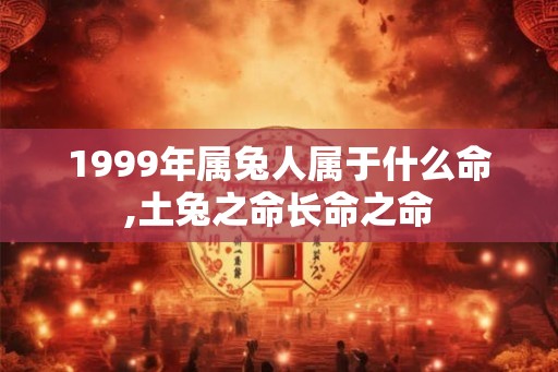 1999年属兔人属于什么命,土兔之命长命之命