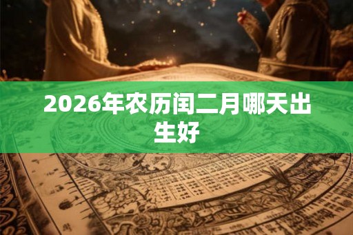 2026年农历闰二月哪天出生好