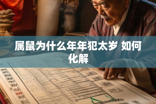 属鼠为什么年年犯太岁 如何化解 属鼠为什么年年犯太岁 如何化解