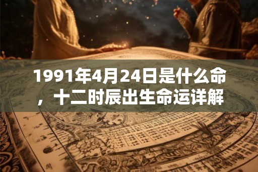 1991年4月24日是什么命，十二时辰出生命运详解