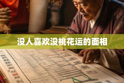 没人喜欢没桃花运的面相 没人喜欢没桃花运的面相