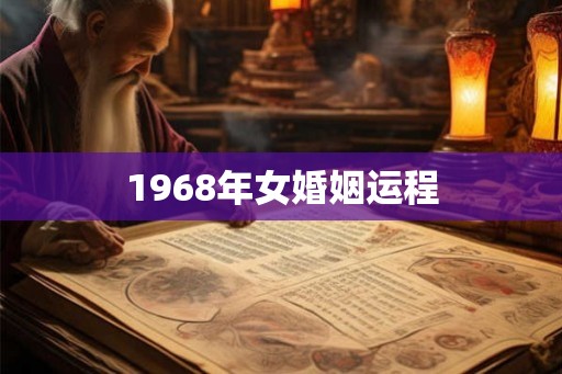1968年女婚姻运程 1968年女婚姻运程