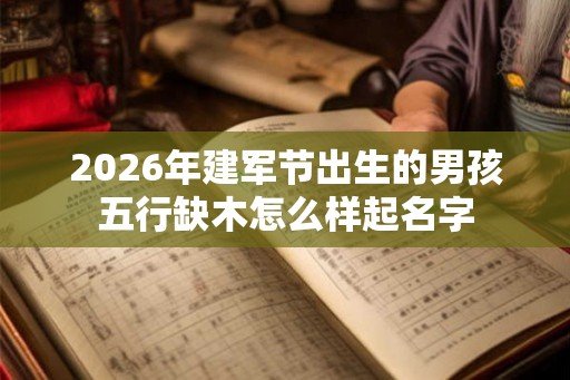 2026年建军节出生的男孩五行缺木怎么样起名字